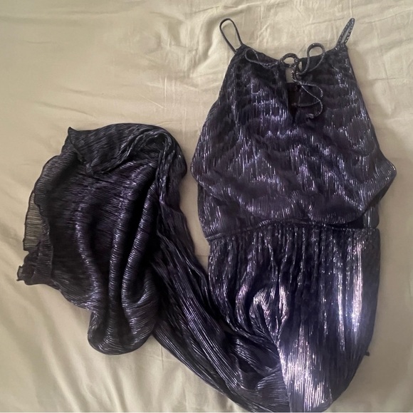 Sweet Storm Navy Maxi Dress - Picture 3 of 5